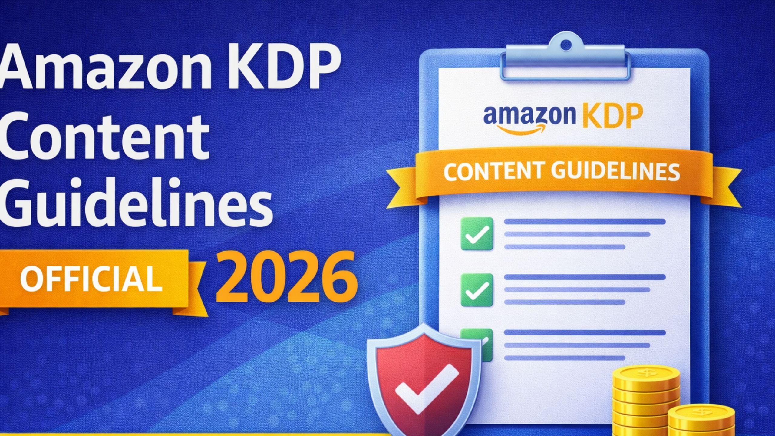 Amazon KDP Content Guidelines Official 2026