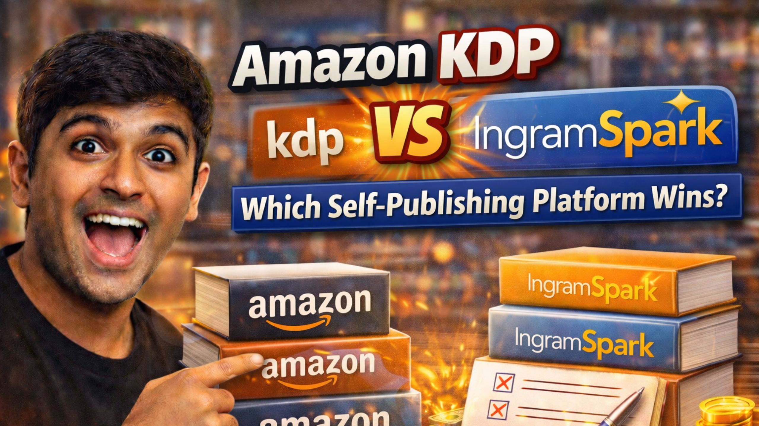 Amazon KDP vs Ingram Spark