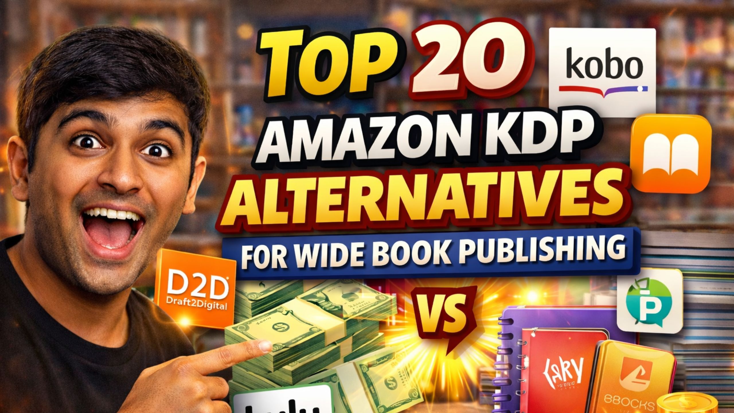 Top 20 Amazon KDP Alternatives for Wide Book Publishing