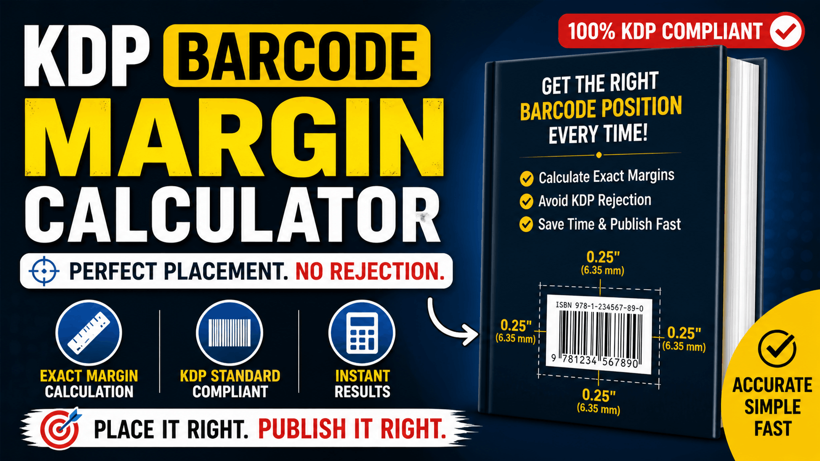 KDP Barcode Margin Calculator